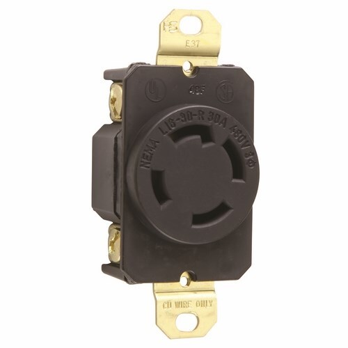 L1630R 30A NEMA L1630 Single Receptacle