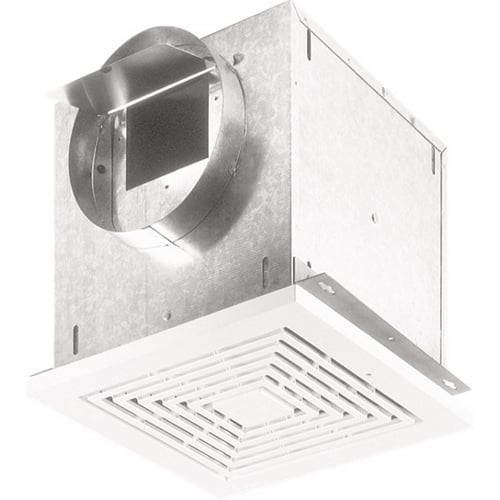 Broan LOSONE SELECT 210 CFM High Capacity Ventilation Fan, 1.7 Sones
