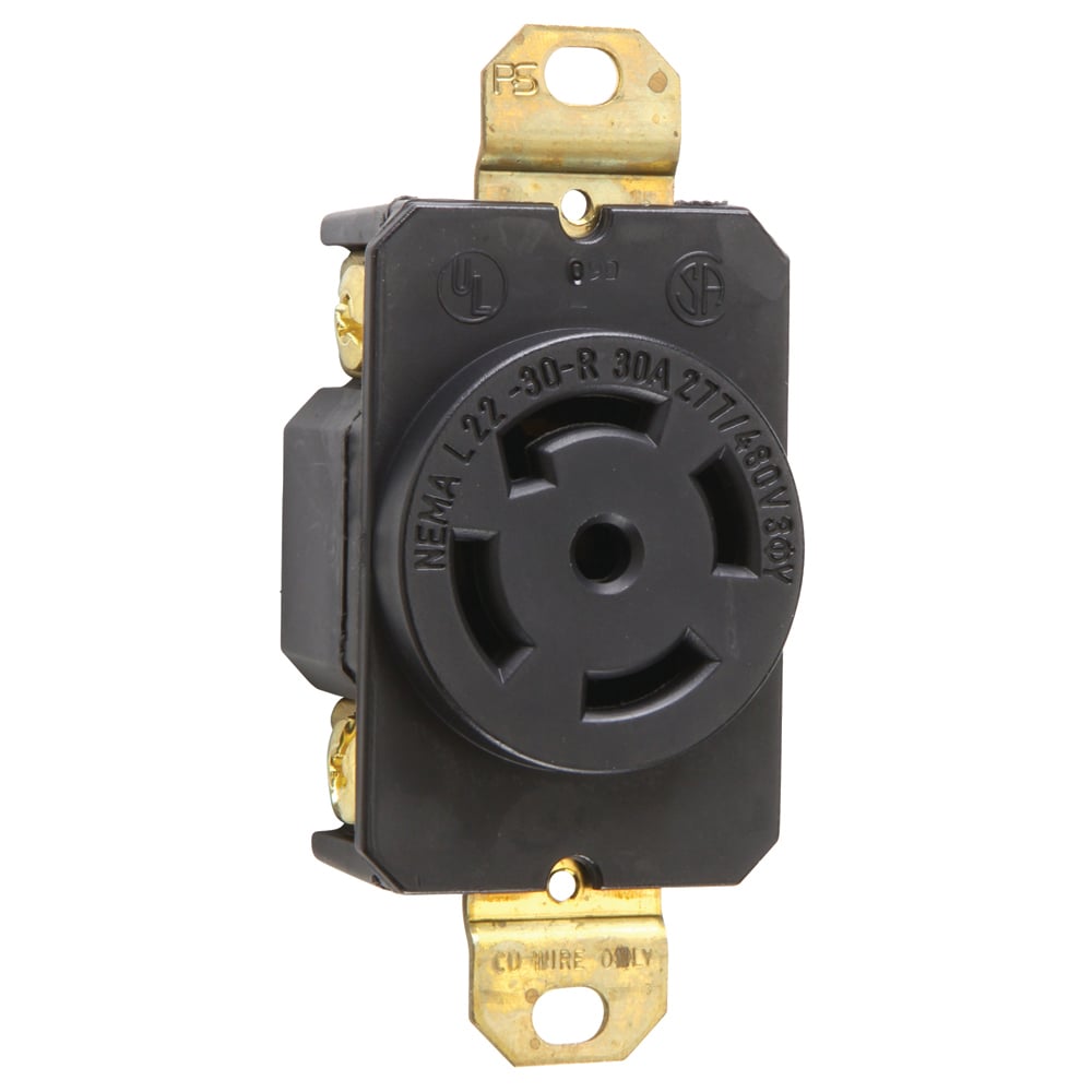 L2230R 30A L2230 Single Receptacle