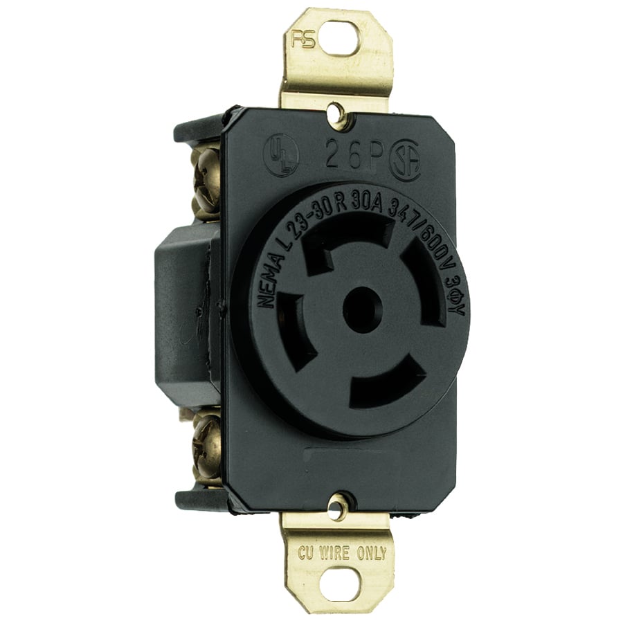 L2330R 30A L2330 Single Receptacle