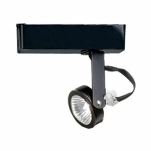 L2717MBX Halo Power-Trac Low Voltage Track Head, Incandescent Lamp, 12 V AC, Gimbal Ring Head