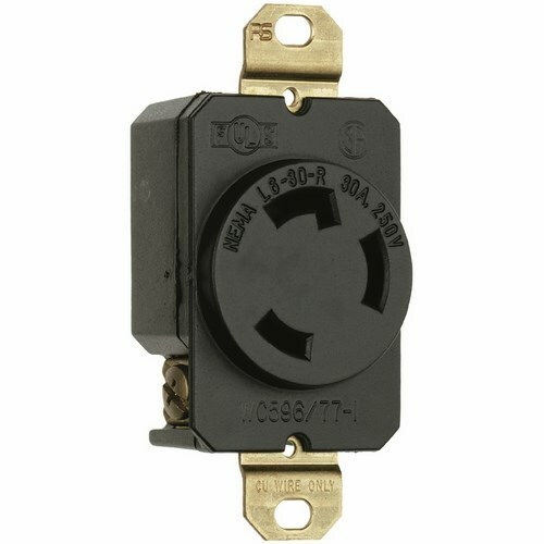 L630R Turnlok Spec Grade Locking Devices, 30A Single Receptacle