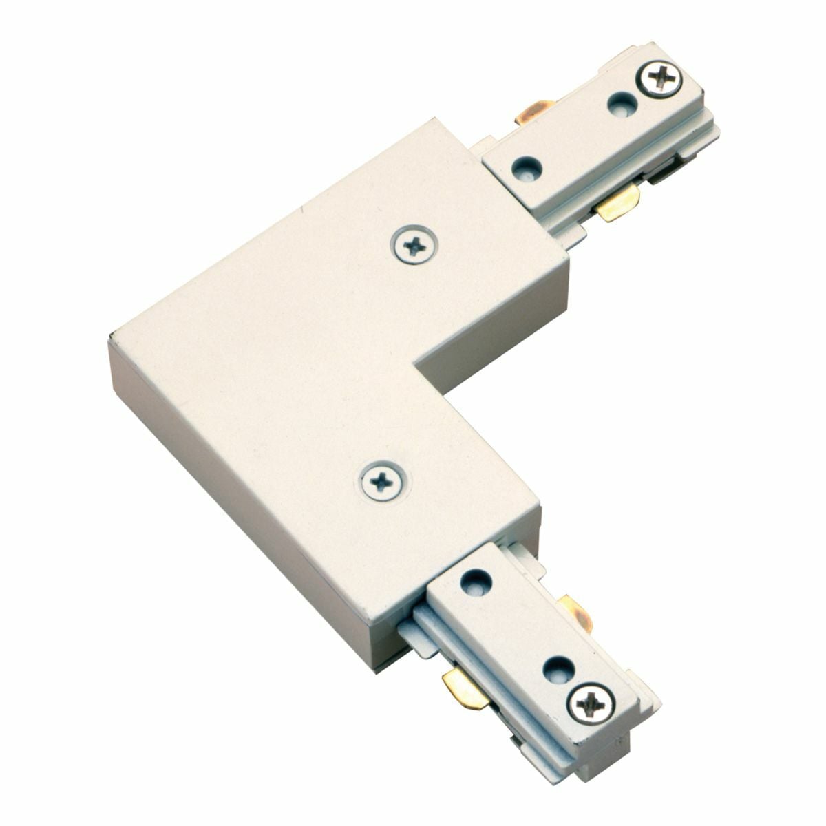 L904P Halo Track Lighting Connector, 1 Circuits, 1-Circuit Track, 5.201 in L x 4.301 in W, Polycarbonate