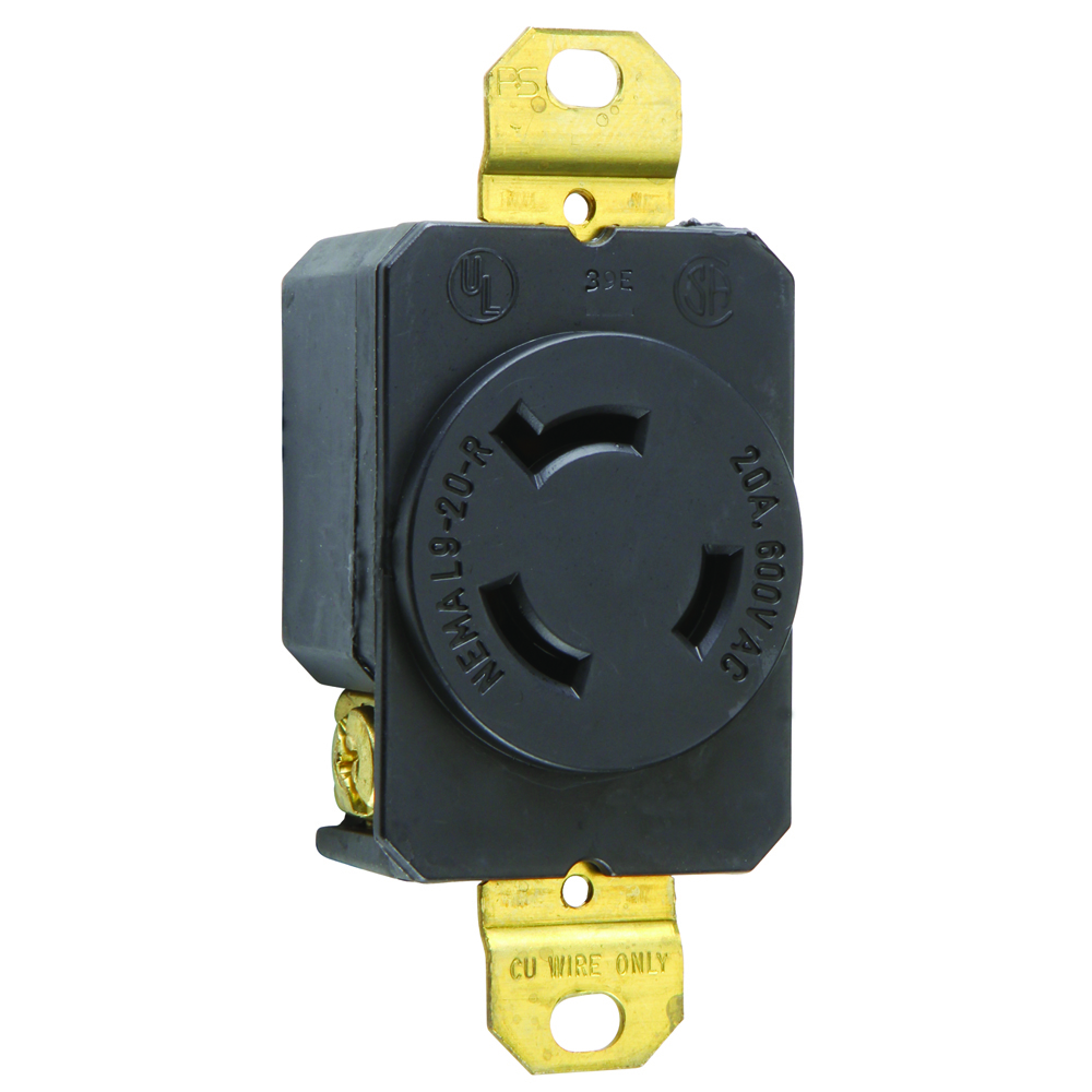 L920R 20 Amp NEMA L920 Single Receptacle