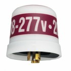The 208-277 V 50/60 Hz. 1700-2300 Watt "T" Locking Type The LC4500 Series Photo Controls feature low cost locking-type mounting, and thermal-type controls for street lighting and other applications requiring a twist and lock type plug connection. Thermal-type photo controls provide dusk-to-dawn lighting control and a delay action, which eliminates loads switching OFF due to car headlights and lightning. The thermal-type controls feature a cadmium sulfide photocell and polypropylene case to seal out moisture. The design utilizes a dual temperature compensating bimetal and composite resistor for reliable long life operation over ambient temperature extremes.