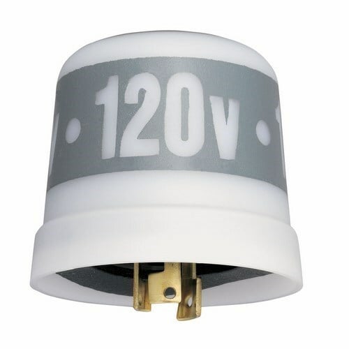 LC4535LA LC4500 Locking Mounting Thermal Photocontrol, 480 V AC, 7200 W Tungsten, 4000 VA Ballast, Fixture Mount, Polypropylene