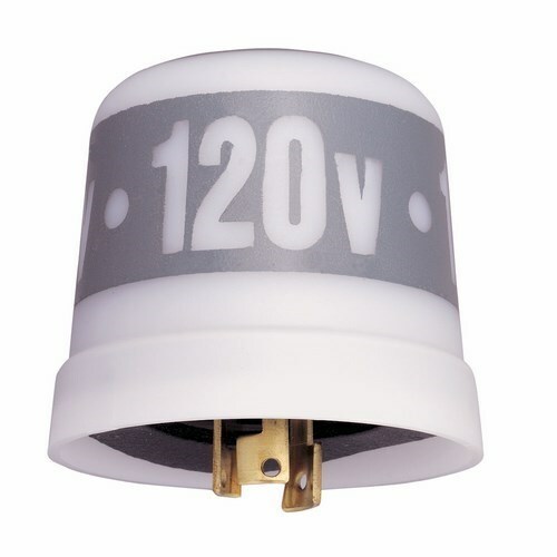 LC4536C LC4500 Locking Mounting Thermal Photocontrol, 120 to 277 V AC, 1800 to 4155 W Tungsten, 1000 to 2290 VA Ballast, Fixture Mount, Polypropylene