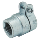 Flex to Rigid/IMC Couplings, Threaded/Squeeze Malleable Iron, 3/4In.Trade Size