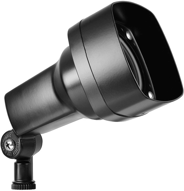 LF20B HID Landscape Floodlight, PAR20 Lamp, 120 V AC, Black Housing