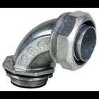 90 DEG Insulated, 1-1/2 in. Size, Threaded connection, Die Cast Zinc material