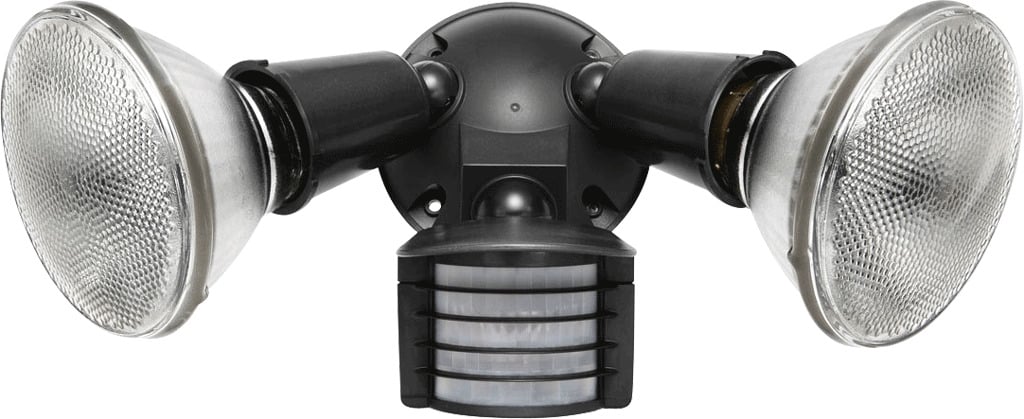 LU300 Luminator Floodlight Kit, (2) Incandescent Lamp, 300 W Fixture, 120 V AC, Polycarbonate Housing