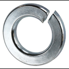 Lock Washer, Steel material, Zinc Plated Finish, fits bolt size #10