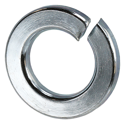 LW6 Lock Washer, Steel, Zinc Plated