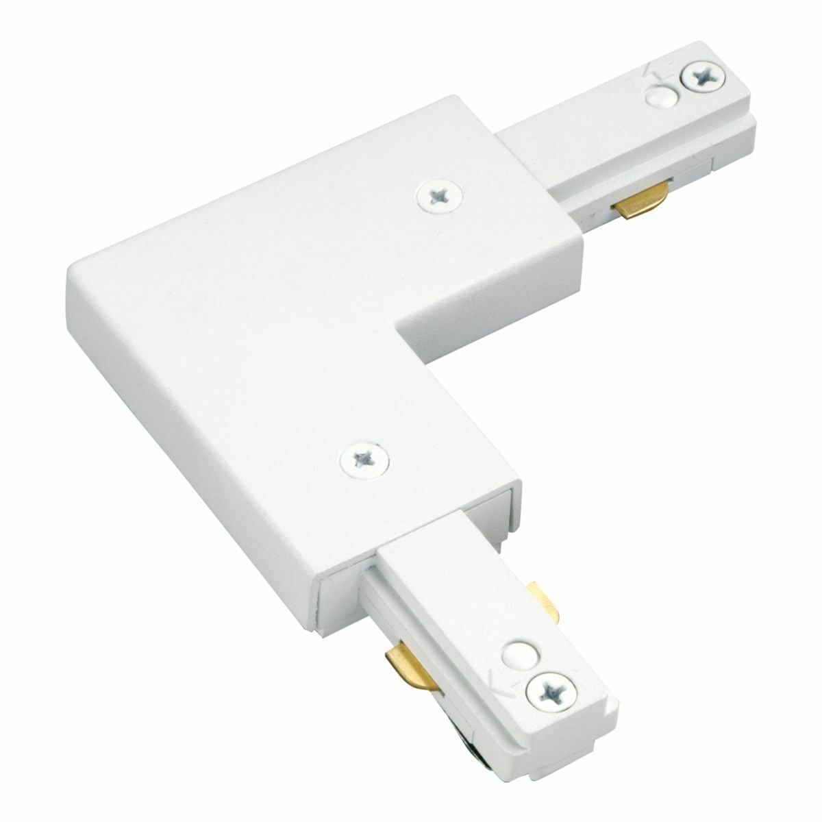 LZR203P Halo Lazer Type L Adjustable Straight Lighting Connector, 1 Circuit, 6-3/4 in L x 5-1/4 in W, Plastic