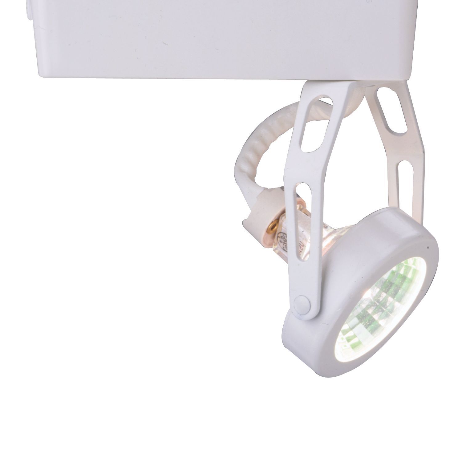 LZR401P Halo Power-Trac Contemporary Low Voltage Lampholder, 12 V AC, Gimbal Ring Head