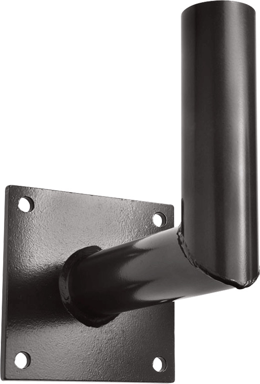 MAB Right Angle Bullhorn Bracket, For Use With Floodzilla, Megaflood and Flexflood HID Floodlight Fixture, 4 EPA Max Capacity, Steel, Bronze