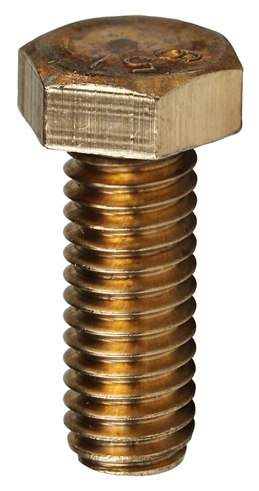 MBBZ12112 Fully Threaded Tap Bolt, 1/2-13, 1-1/2 in L Under Head, Silicone Bronze