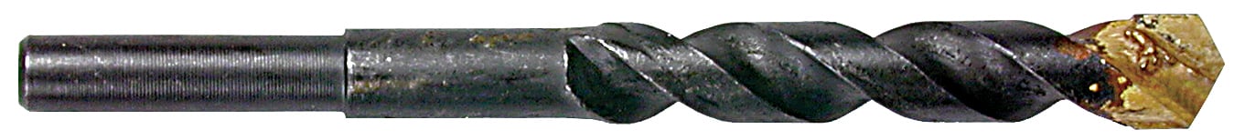 MD3 Masonry Drill Bit, 5/16 in Dia, 4 in OAL, Black Oxide