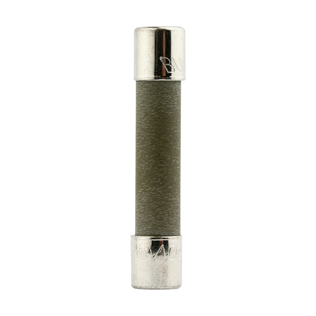 MDA-20 Electronic Small Dimension Time Delay Fuse With Nickel Plated Brass End Cap, 20 A, 250 V AC/125 V DC, 1.5/10 kA Interrupt, Cylindrical Body