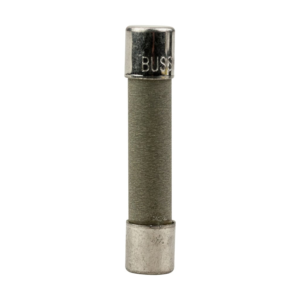 MDA-6 Electronic Small Dimension Time Delay Fuse With Nickel Plated Brass End Cap, 6 A, 250 V AC, 200 A/10 kA Interrupt, Cylindrical Body