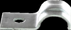 Service Entrance One Hole Strap, Fits 1/0 & 2/0 Cable, Type SEU, Zinc Plated