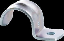 Jiffy Clip, Medium Duty, One Hole strap, Fits 3/4" EMT Conduit, Zinc Plated