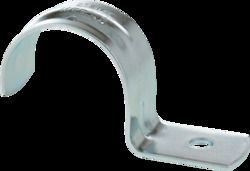 Jiffy Clip, Medium Duty, One Hole strap, Fits 2" EMT Conduit, Zinc Plated