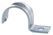 Min-E Clip, One Hole Strap, Fits 1/2" EMT Conduit, Pre-Galvanized