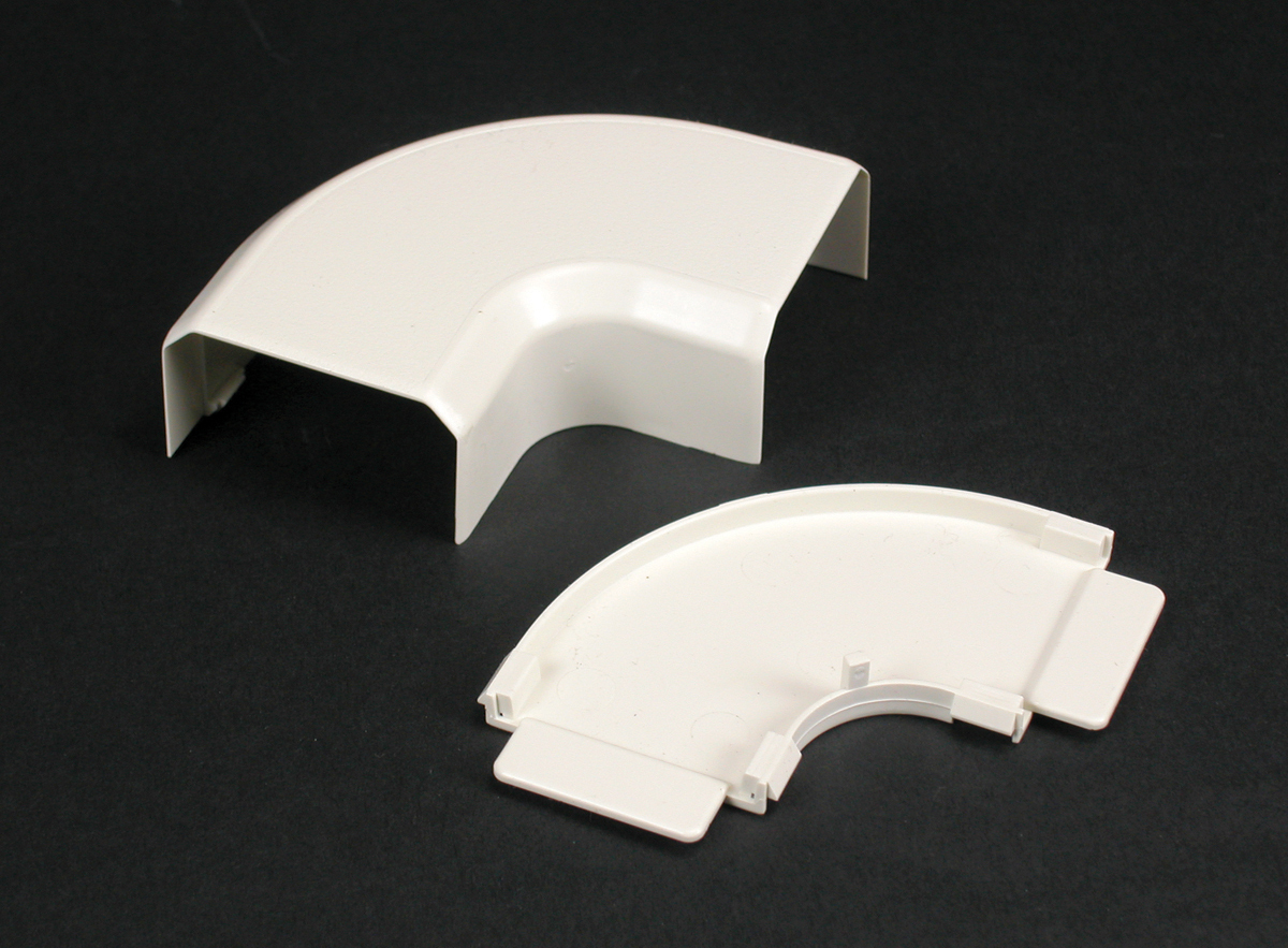 Nm 90 D Flat Elbow NM2000 Ivory