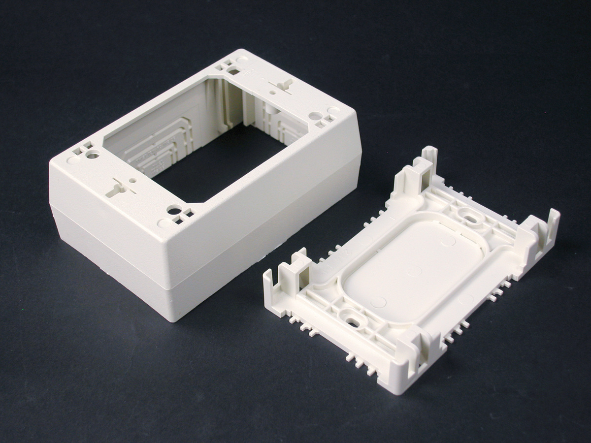 WM 1GANG DEEP DEV BOX White
