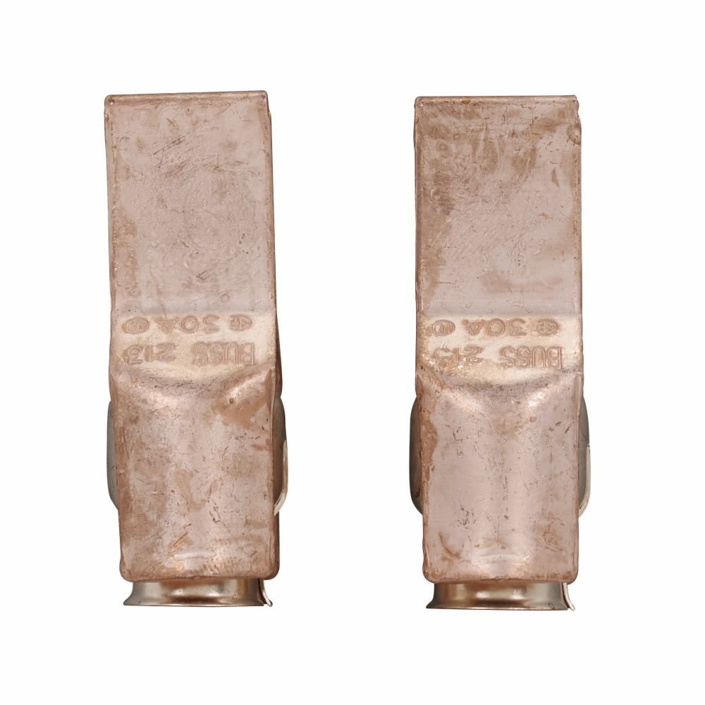 NO.213 Non-Indicating Fuse Reducer, 250 V, 100 A, Class: H/K, 1 to 30 A Fuse