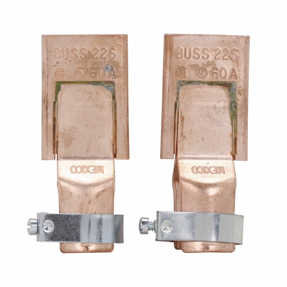 NO.226 Non-Indicating Fuse Reducer, 250 V, 200 A, Class: H/K, 35 to 60 A Fuse