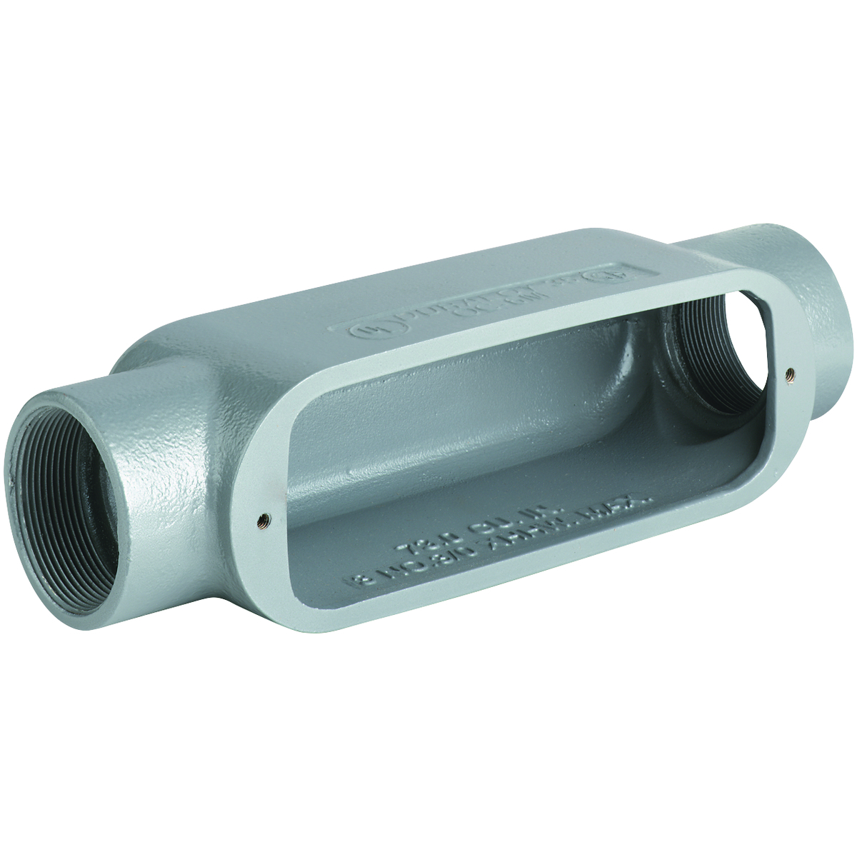 OC-4 O Series Type-C Conduit Body, 1-1/4 in Hub, 85 Form, 32 cu-in Capacity, Aluminum, Powder Coated