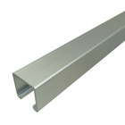 P1000-20HG Deep Solid Strut Channel, 20 ft x 1-5/8 inch x 1-5/8 inch, Hot-dipped Galvanized Steel, 12 Gauge