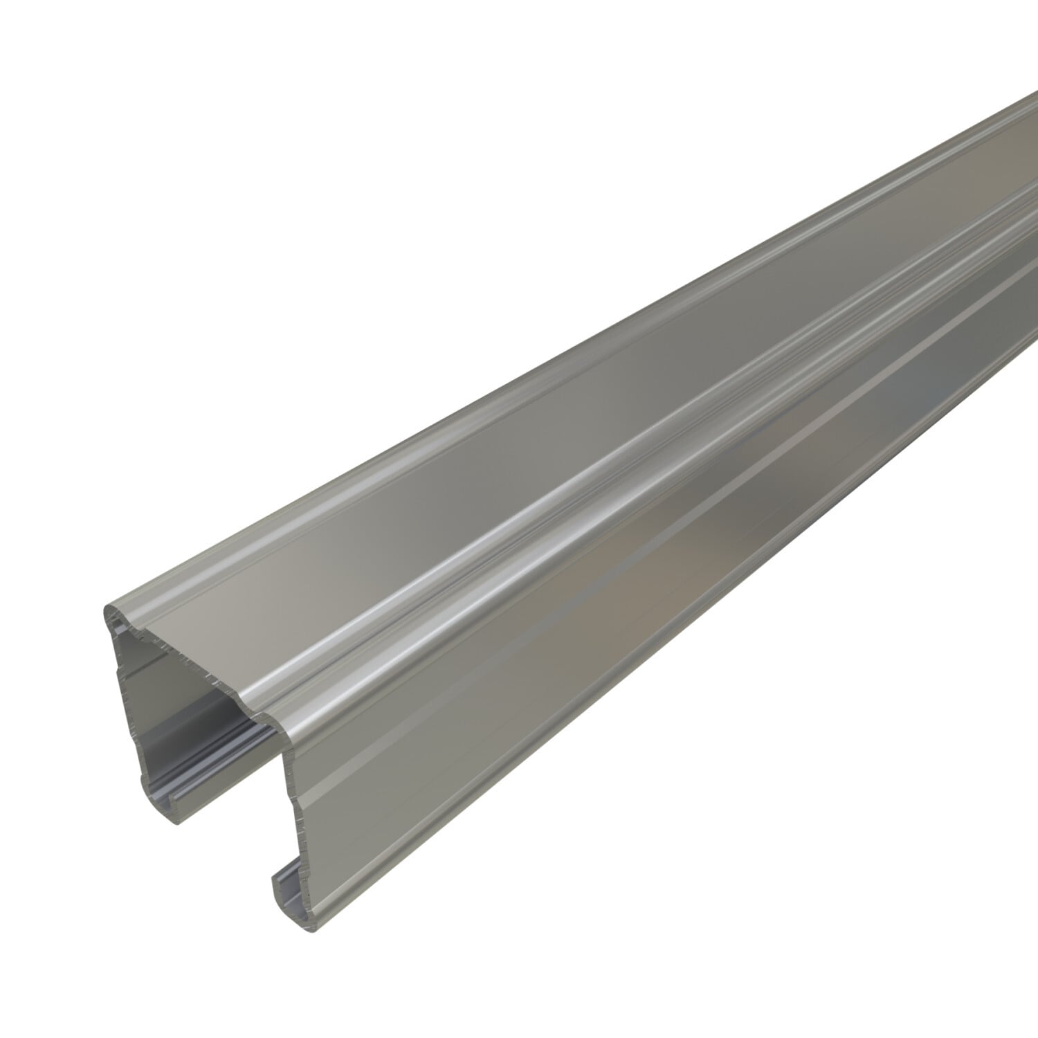 P1100-10PG P1100 Solid Channel, 10 ft L 1-5/8 in W 1-5/8 in D 14 ga THK, Low Carbon Steel, Pre-Galvanized Zinc, Domestic