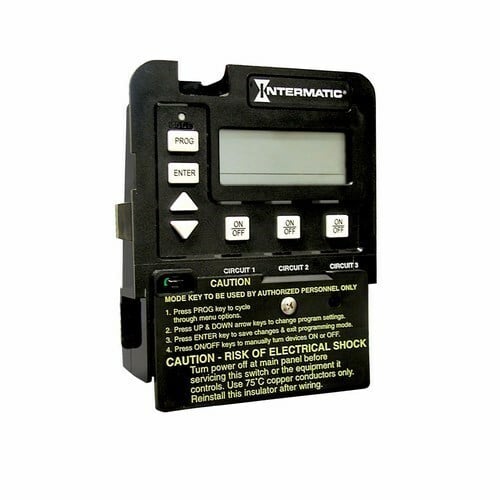 P1353ME 3-Circuit Digital Time Switch Mechanism, 120/240 V AC, 17 A, For Use With T100 Series Time Switch, 1NO 1 Form A SPST Contact, 1 Poles