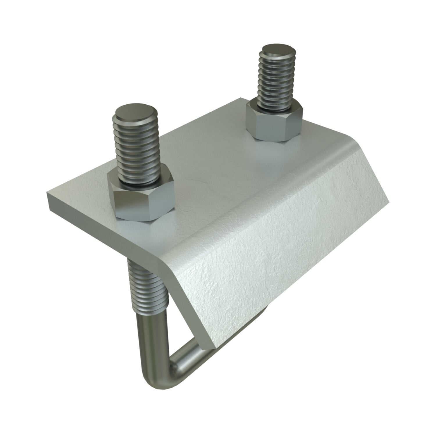 P2785-HG Beam Clamp, 1-5/8 in Channel, 1/4 in THK x 3 in W Flange, 1000 lb Load