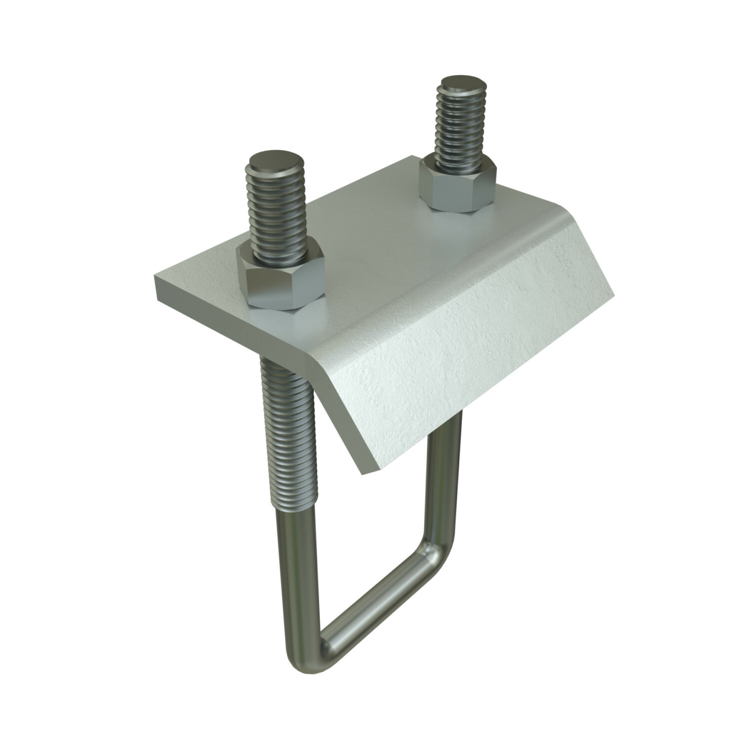 UNISTRUT BEAM CLAMP, 3"x 5-3/8"x 2-1/4", HG
