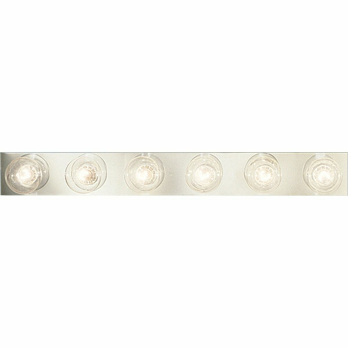 P3299-15 Broadway Bath and Vanity Light, (6) G40 Lamp, 120 V AC, Polished Chrome Housing
