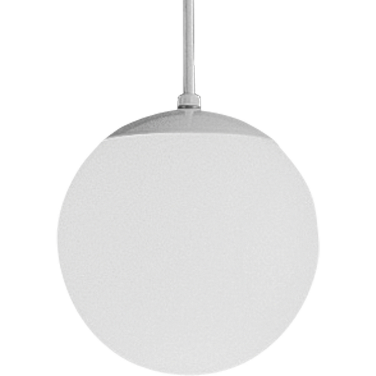 P4401-29 Opal Globes Contemporary/Modern/Transitional Pendant Light, (1) A19 Lamp, 120 V AC, Satin White Housing