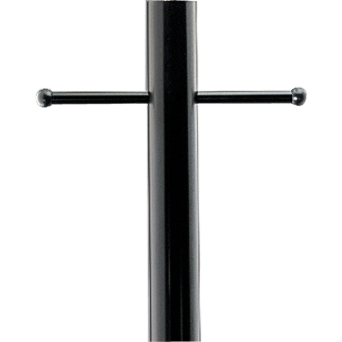 P5391-31 Outdoor Lighting Post, 3 in Dia x 84 in H, In-Ground Mount, Aluminum
