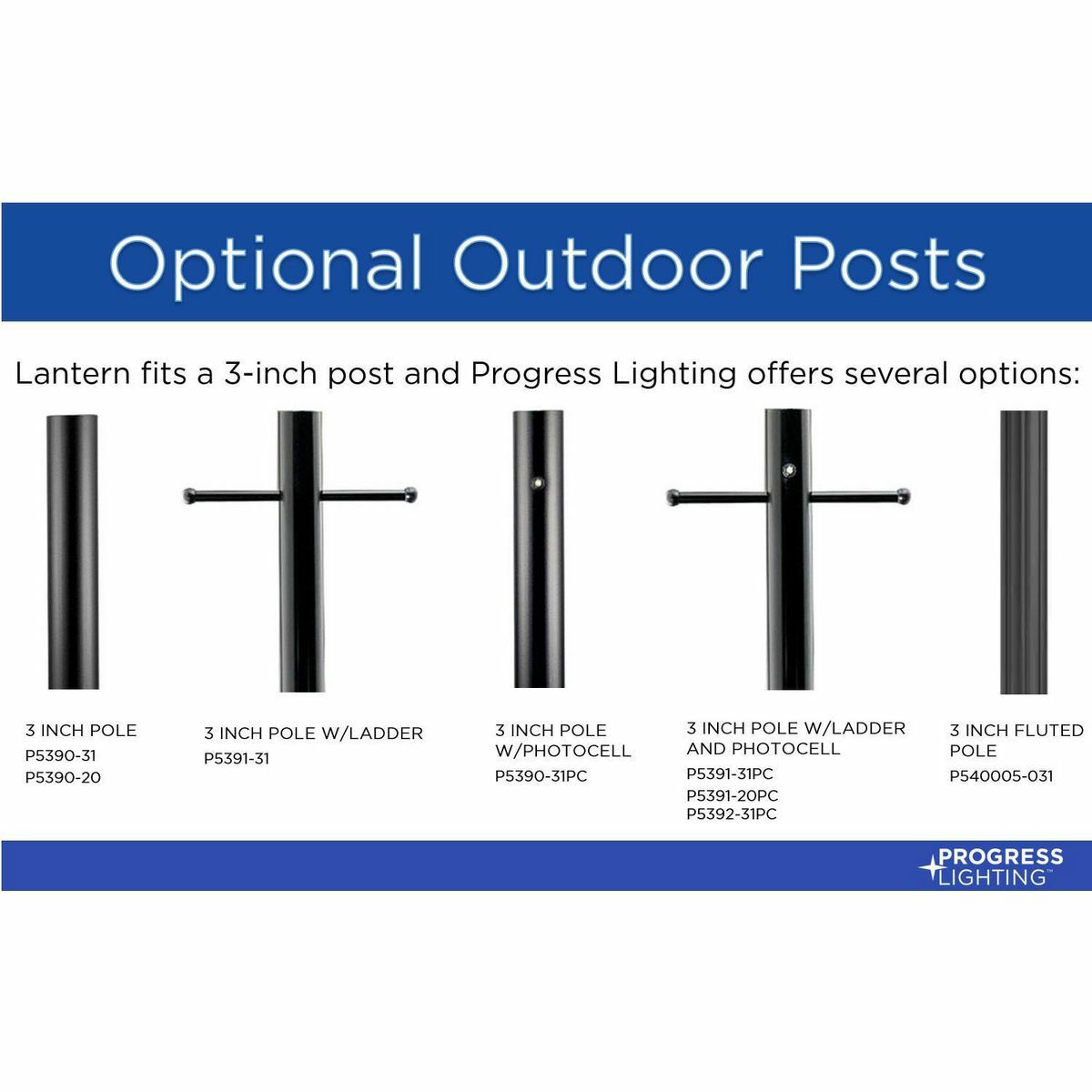 P5414-31 Mansard Classic/New Traditional Post Lantern, 60 W, E26 Incandescent Lamp