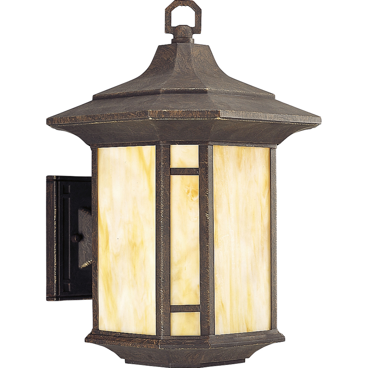 P5629-46 Arts and Crafts Casual/Craftsman/New Traditional Wall Lantern, 150 W, E26 Incandescent Lamp