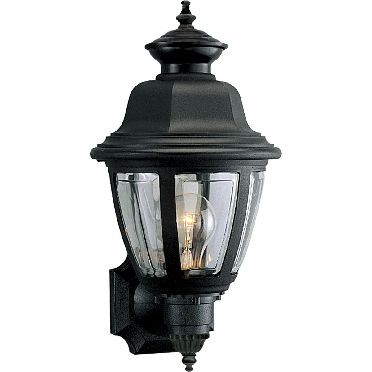 P5737-31 Classic/New Traditional Non-Metallic Wall Lantern, 60 W, E26 Incandescent Lamp, A19 Shape