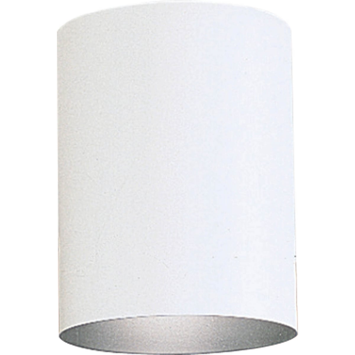 P5774-30 Contemporary/Modern Flush Mount Cylinder, (1) A19 Lamp, 120 V AC, Powder Coated/Painted Housing