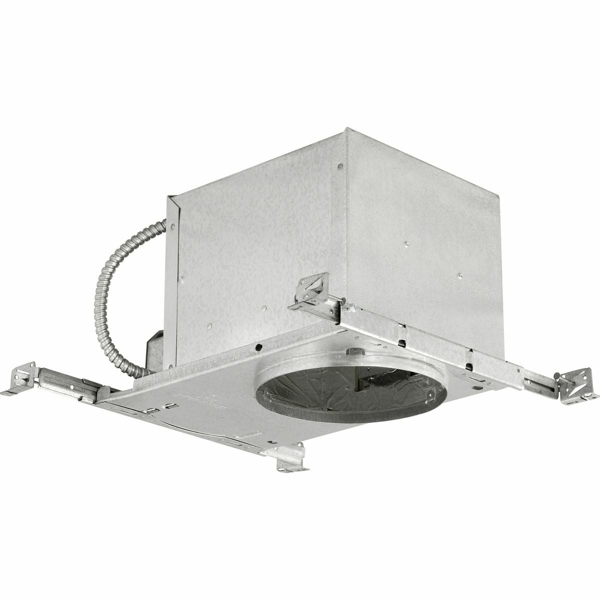 P645-TG Airtight Recessed Housing, Incandescent Lamp, IC Insulation, 120 V AC, 6-7/8 in Ceiling Opening, Galvanized Steel Housing