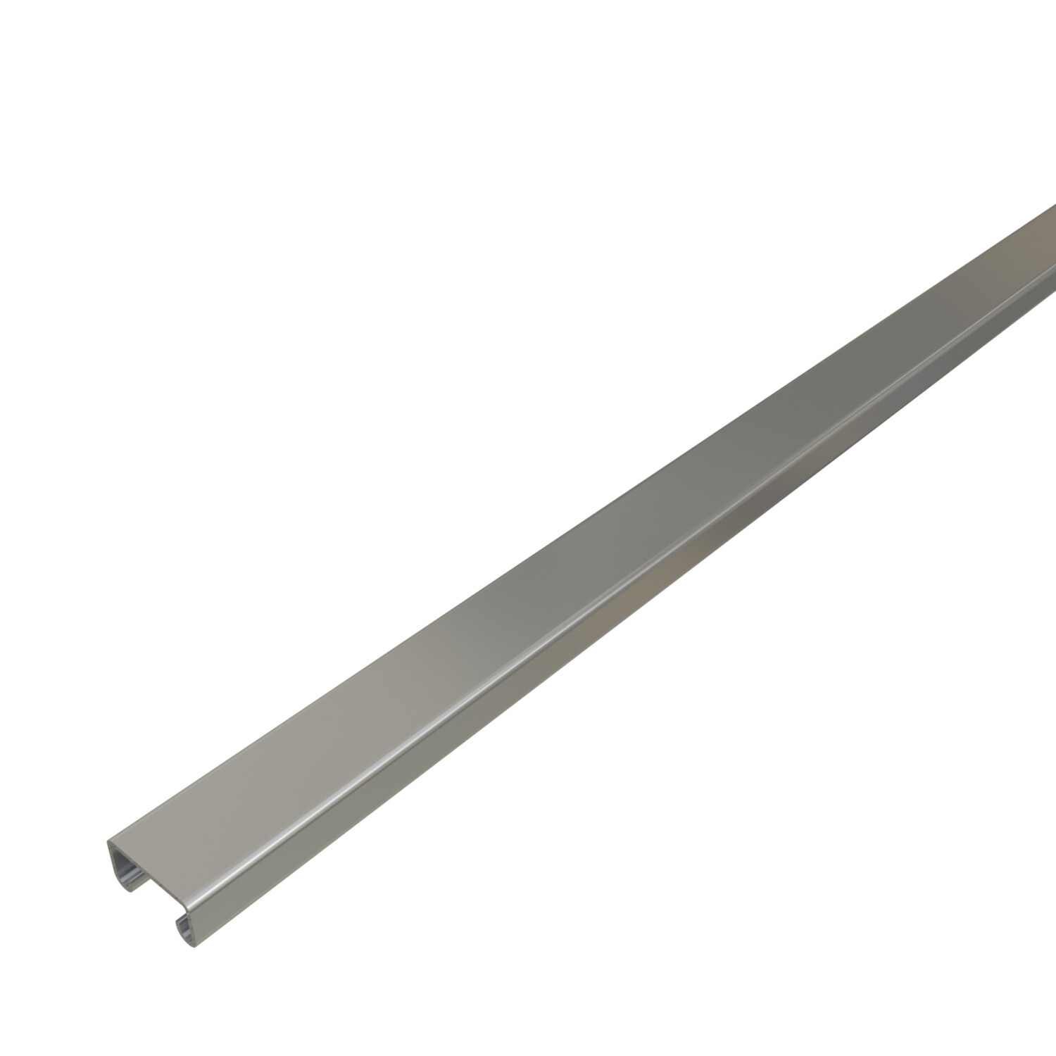P7000-10PG Solid Strut Channel, 10 ft x 13/16 inch x 13/32 inch, Pre-galvanized Steel, 19 Gauge