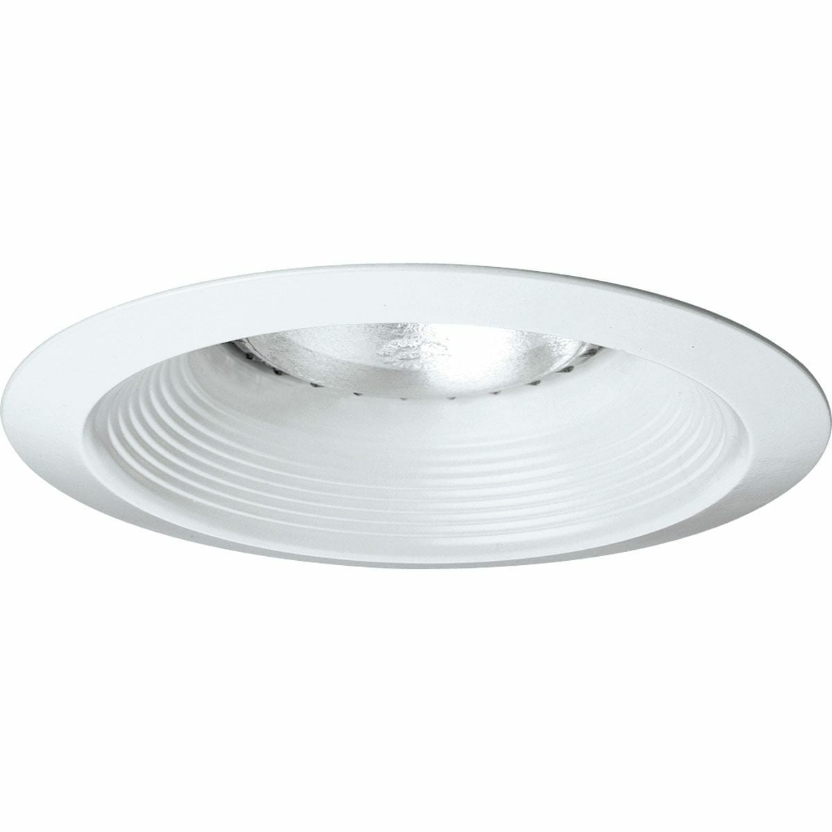 P8075-28 Baffle Trim, 6-1/4 in ID x 7-3/4 in OD, Incandescent Lamp, For Use With IC and Non-IC Housing, Aluminum