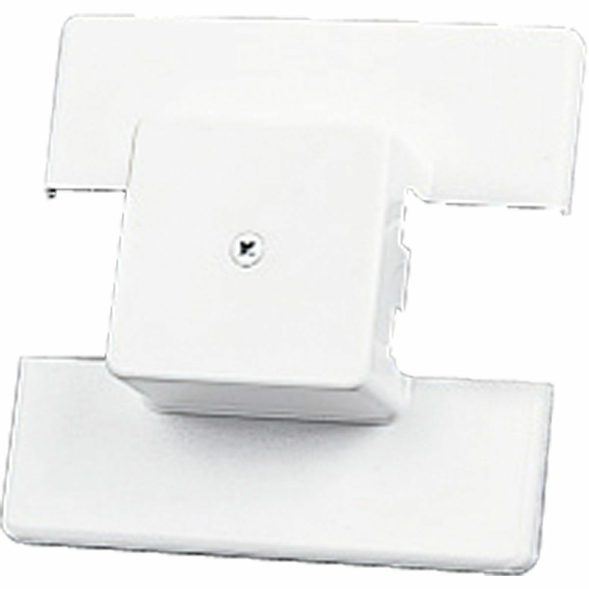 P9123-28 Alpha Trak Commodity Utilitarian Track Floating Canopy With 3/8 in Greenfield Connector, 120 V AC Voltage, On Track Mount, White