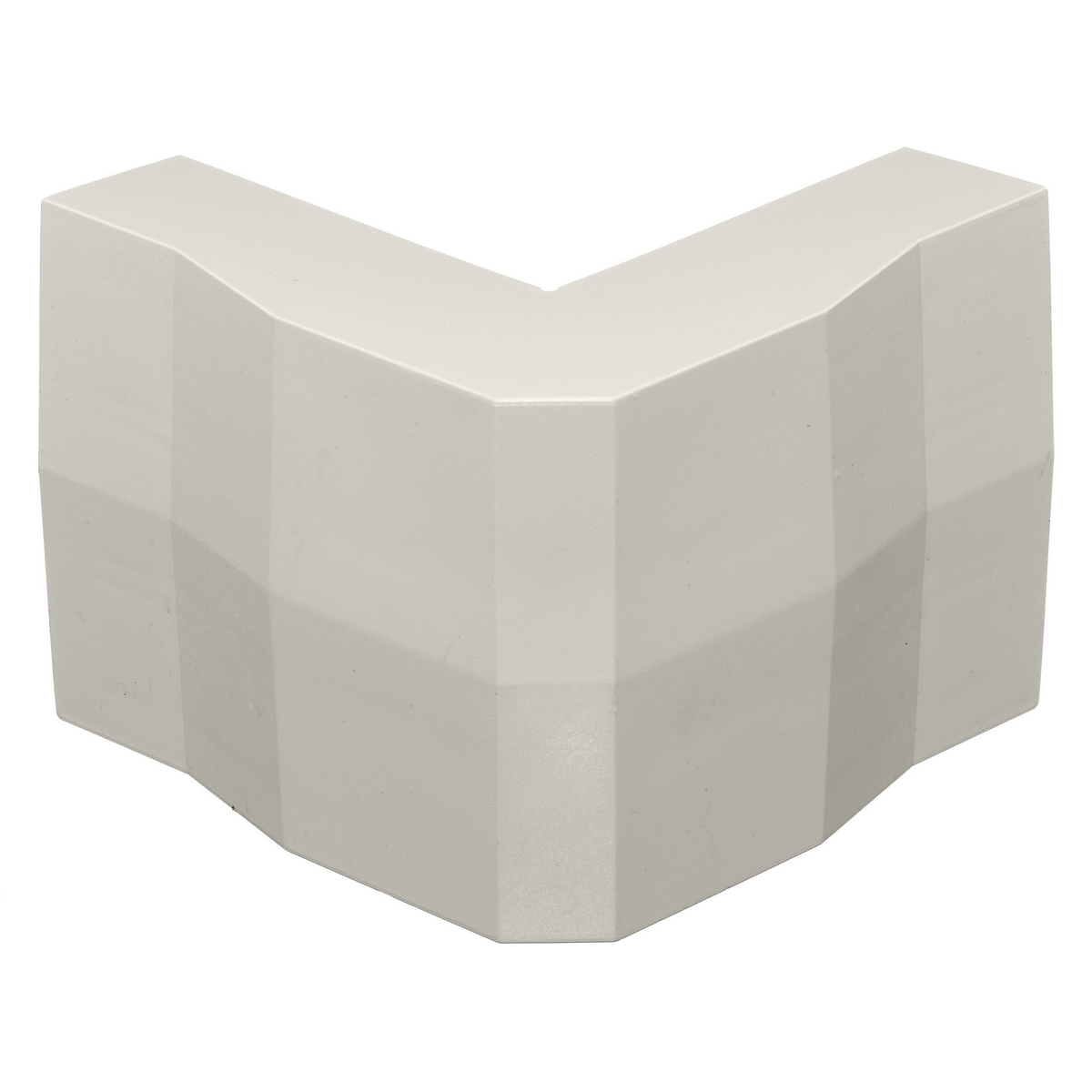 PB3EE External Extruded Full Capacity Non-Metallic Standard Raceway Elbow, 1-1/4 in Bend Radius, 5.57 sq-in, PVC